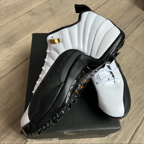 Brand new Air Jordan 12 Low Golf Taxi（ box without lid ) - Picture 5 of 8